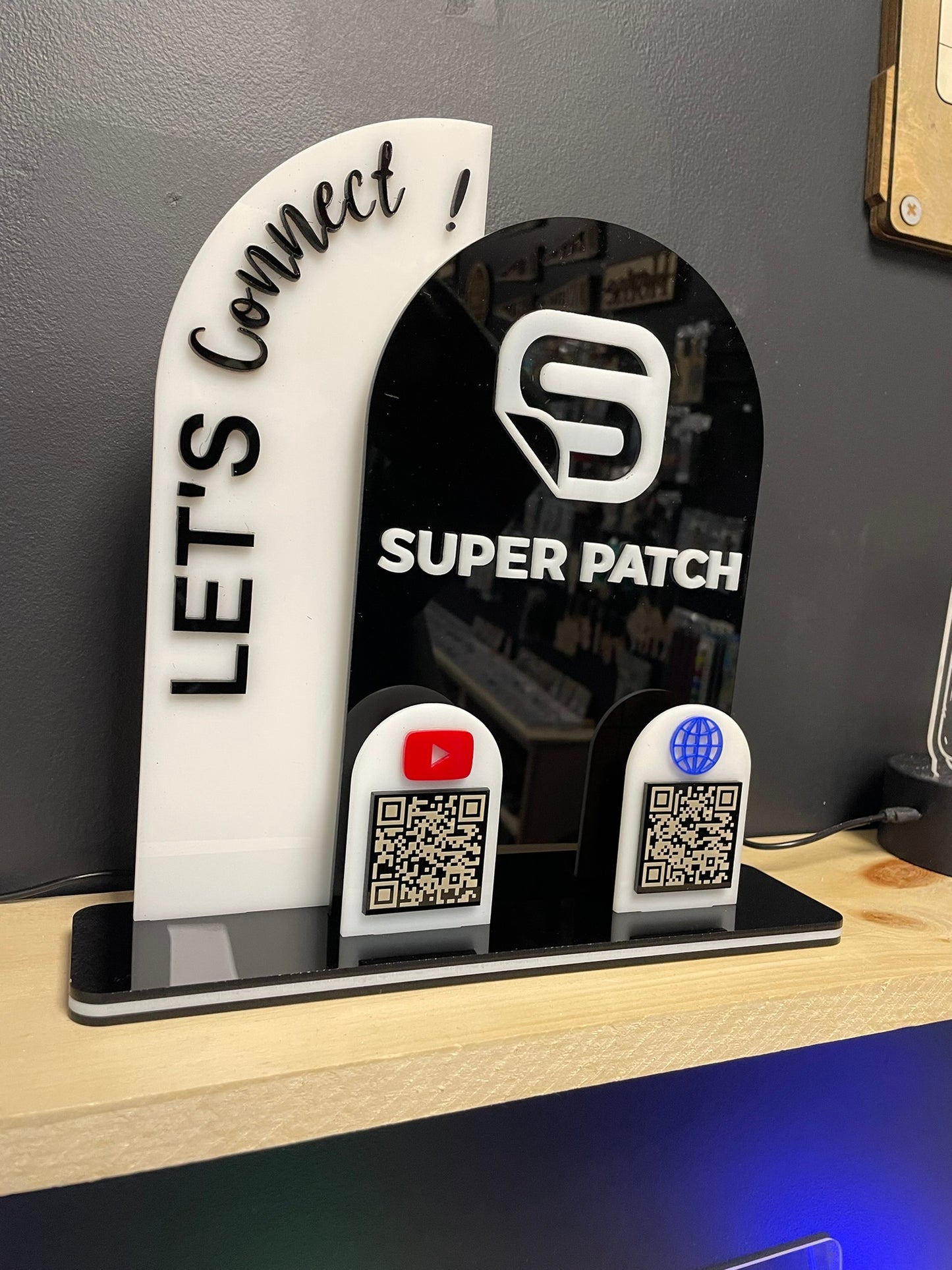 Business Display Sign for Payments, Website & Social Media