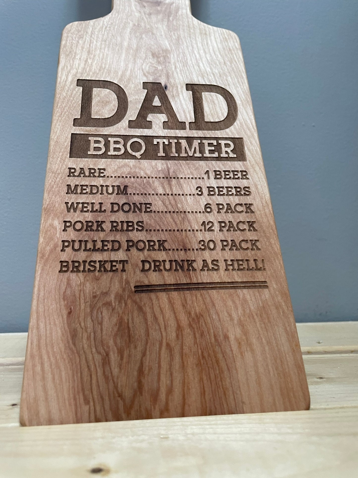 Wooden Grill Scraper
