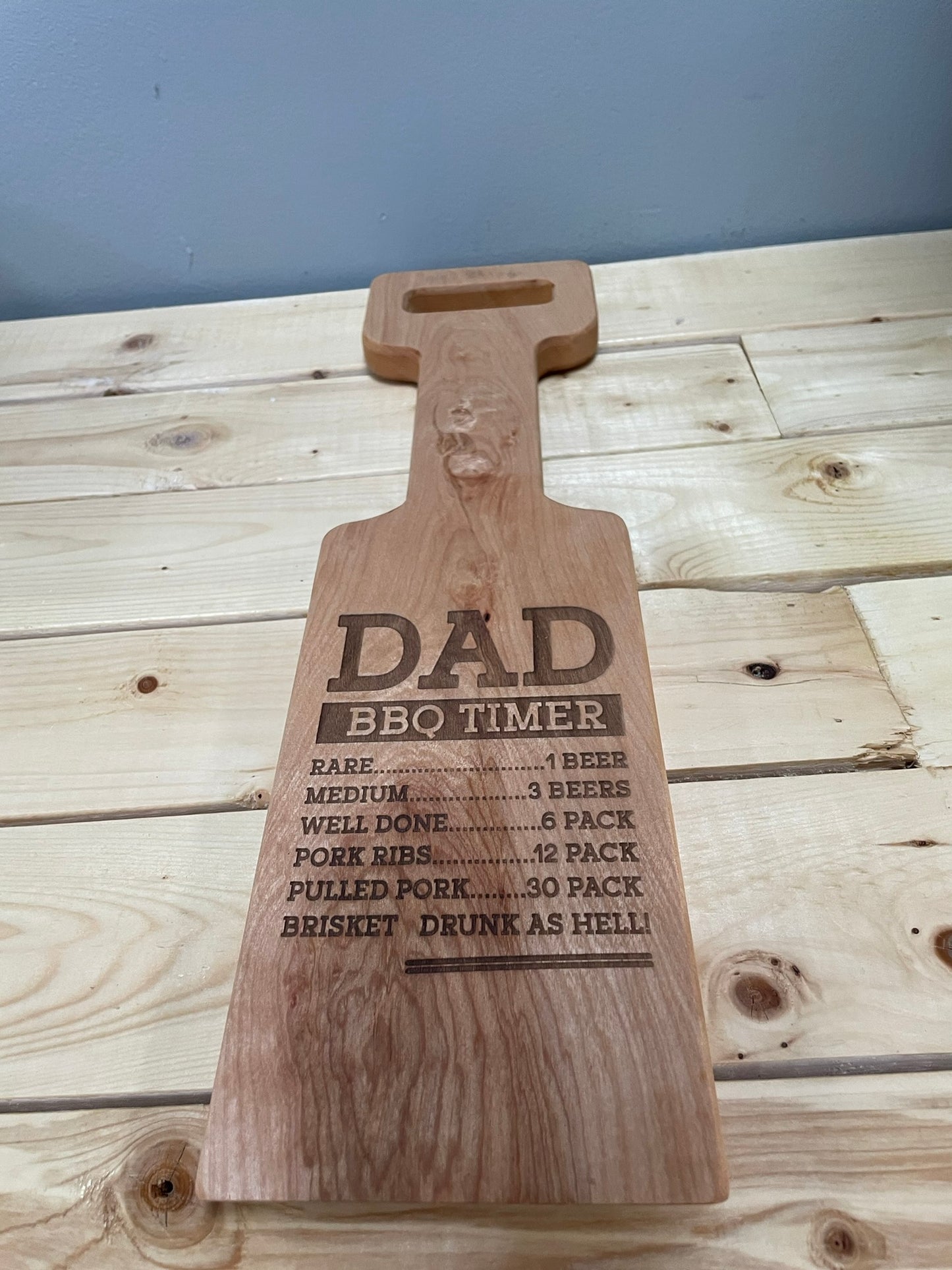 Wooden Grill Scraper