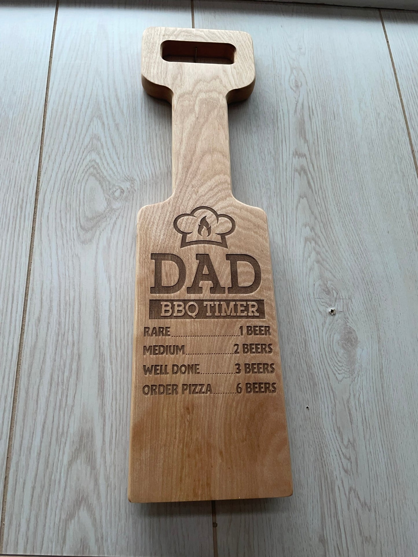 Wooden Grill Scraper