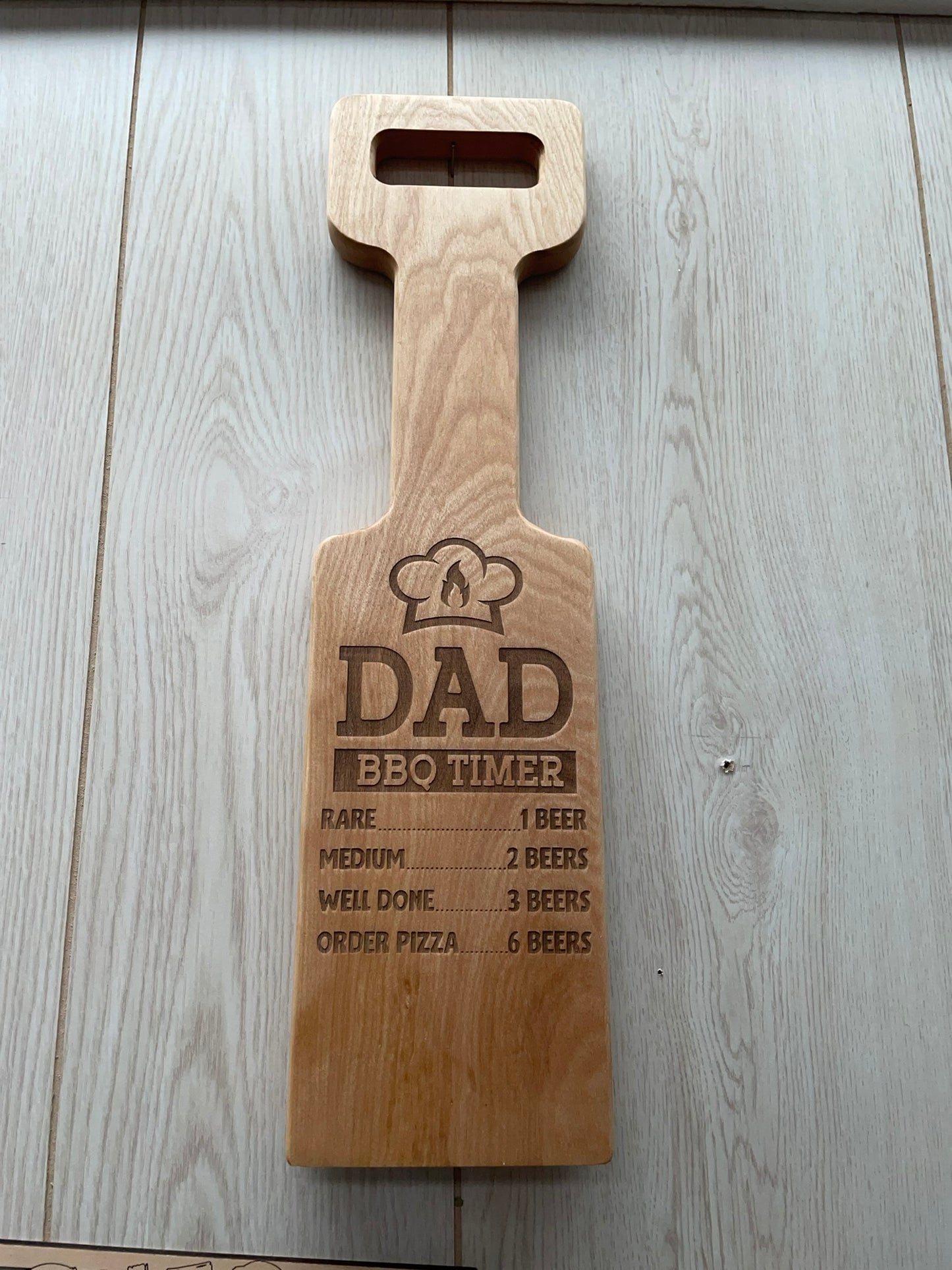 Wooden Grill Scraper