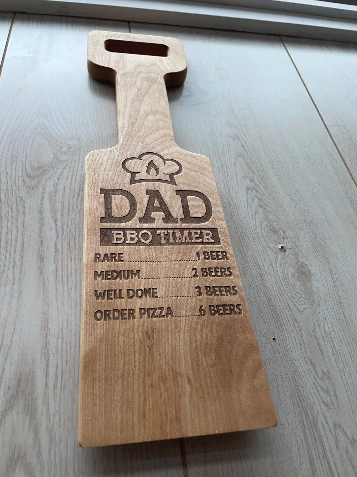 Wooden Grill Scraper