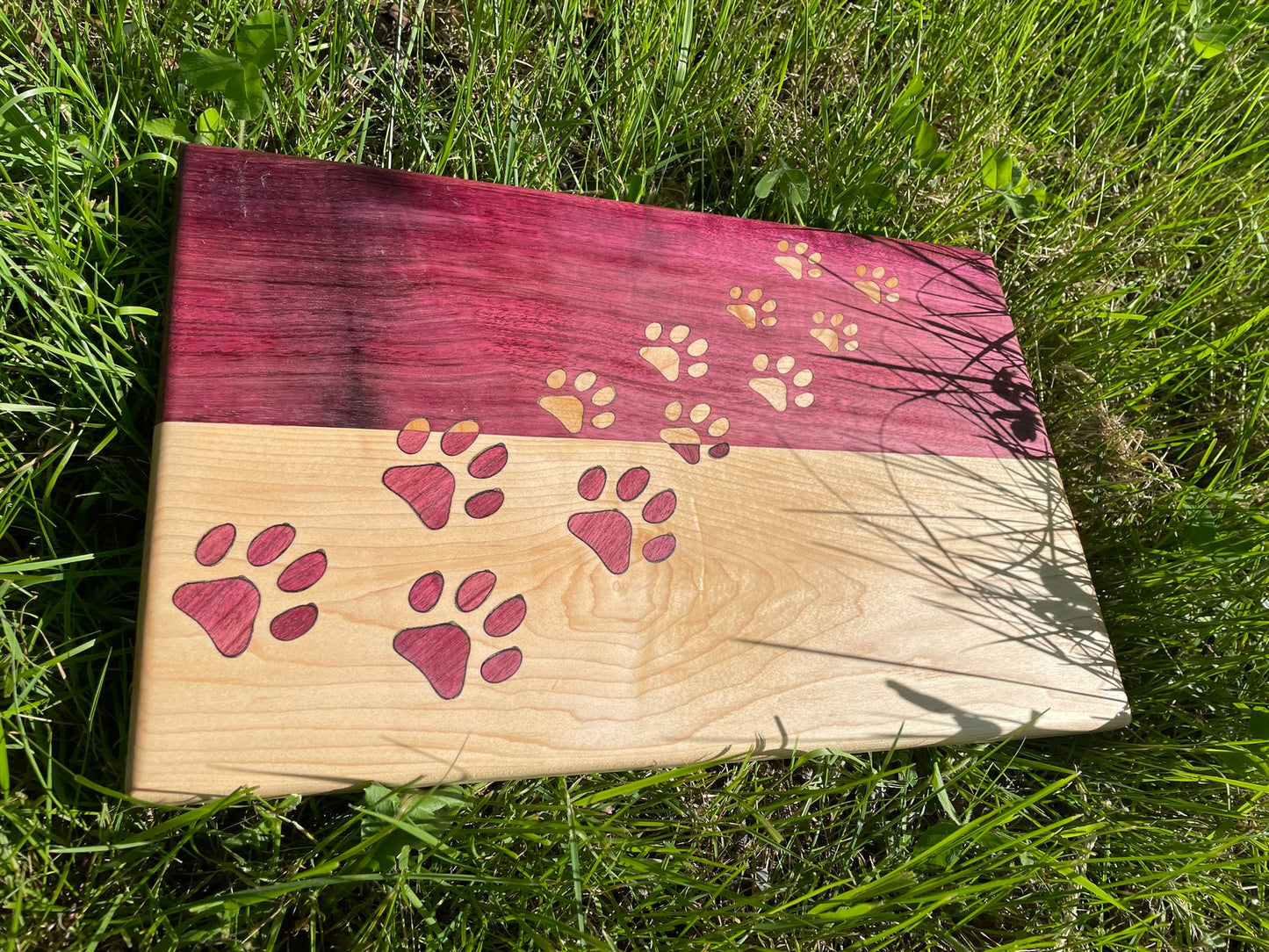 Paws Inlay - Charcuterie Board