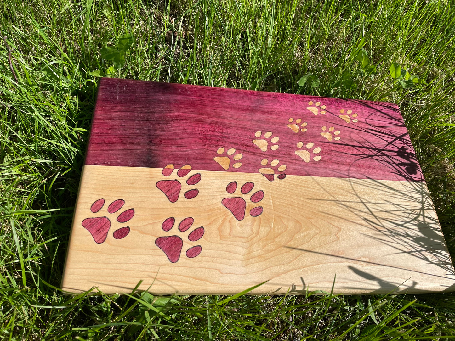 Paws Inlay - Charcuterie Board
