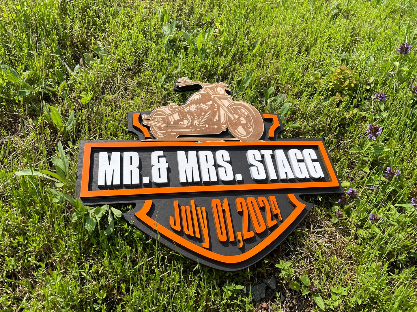 Wall sign - Harley logo Style