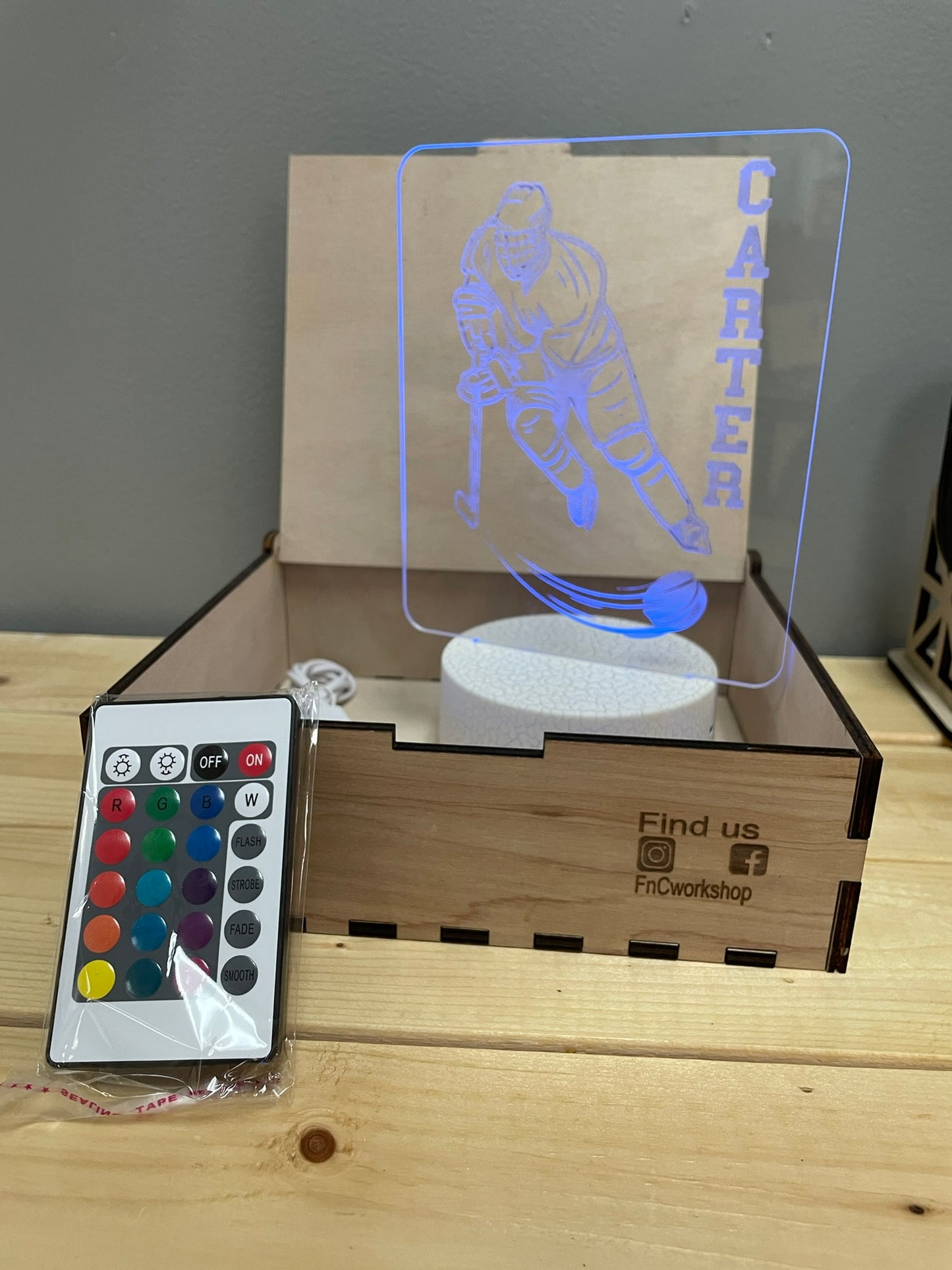 Hockey Nightlight