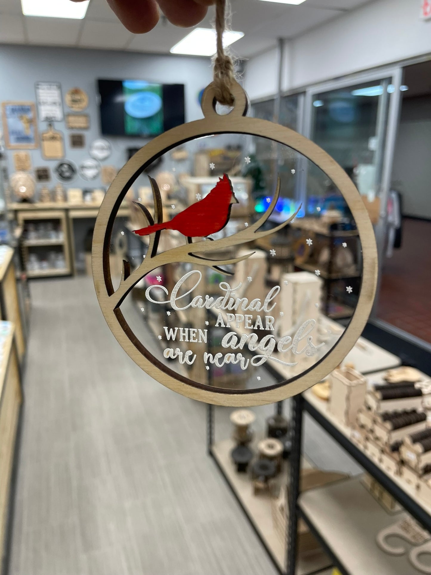 Cardinal - Memorial Ornament