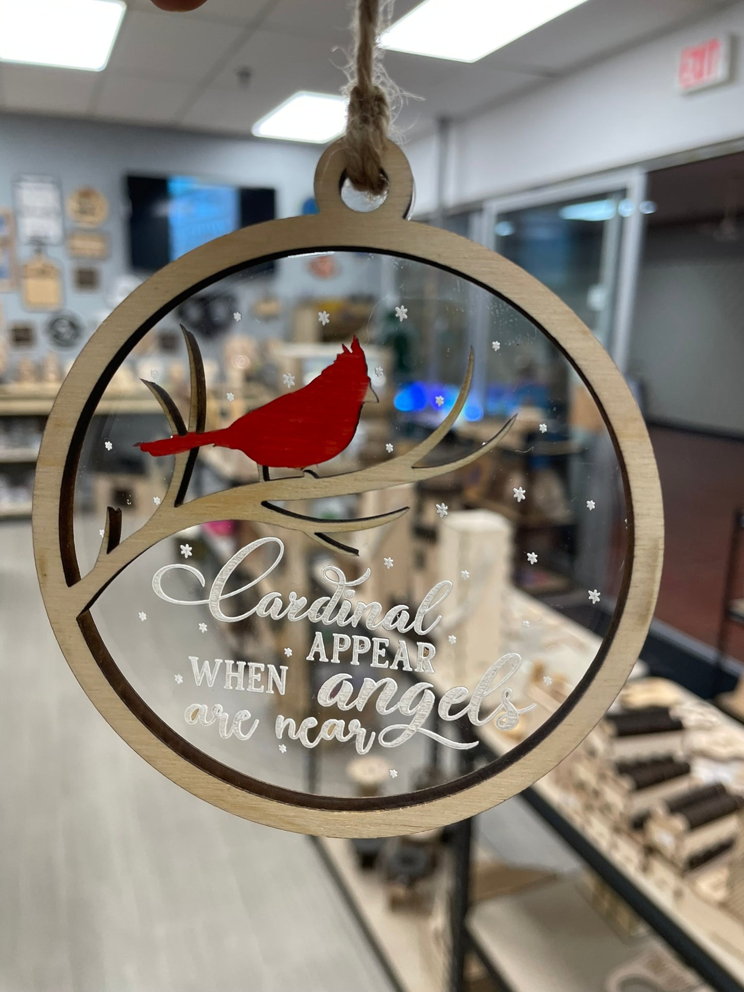 Cardinal - Memorial Ornament