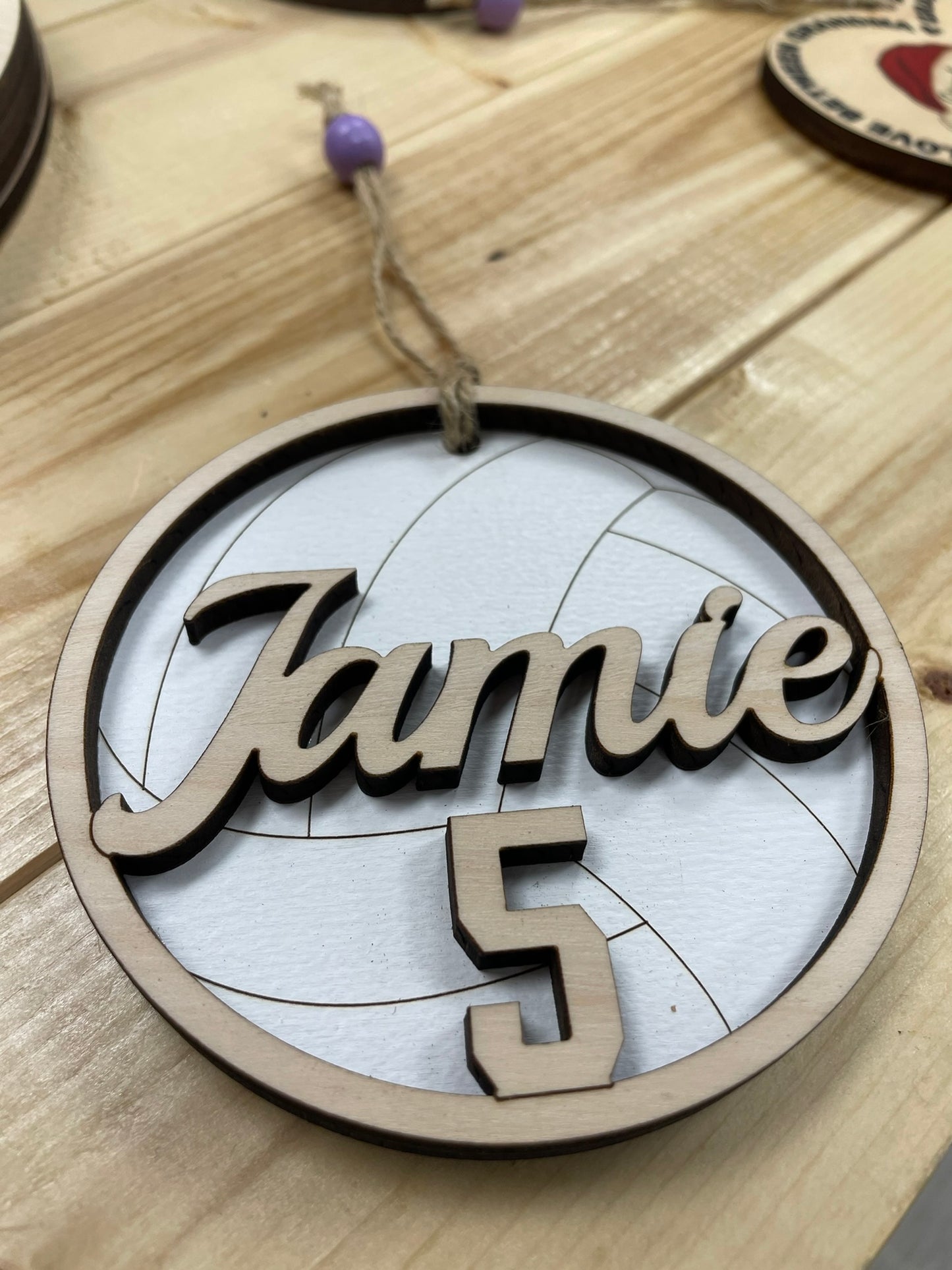Volleyball Ornament