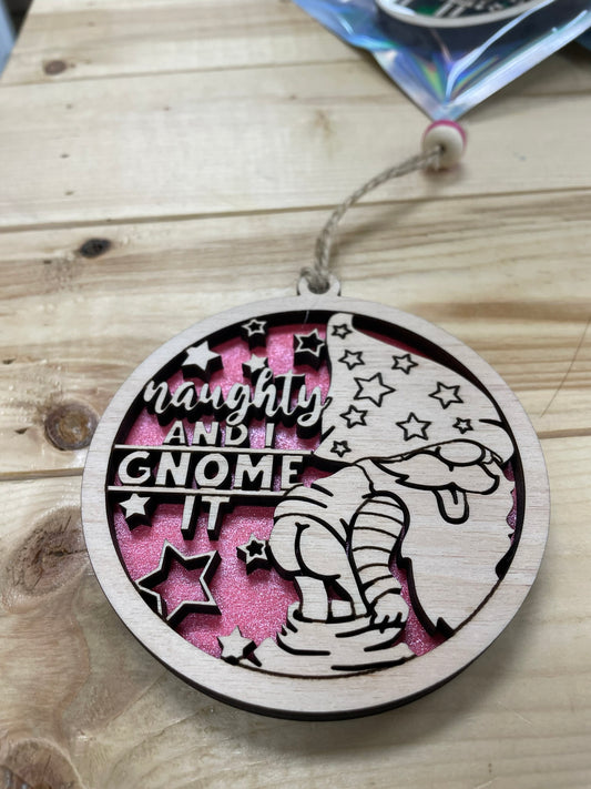Naughty and Funny Ornament