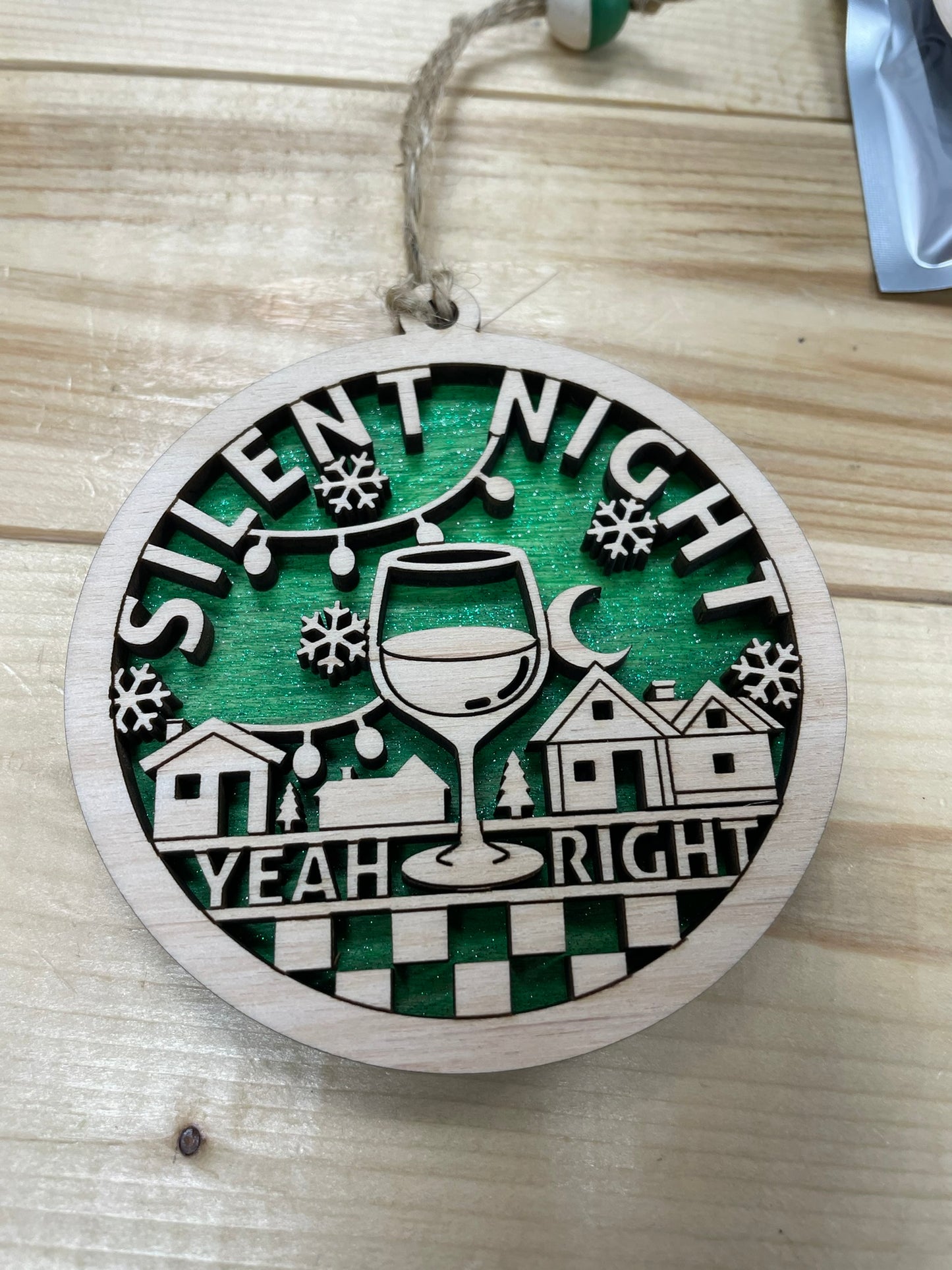Naughty and Funny Ornament