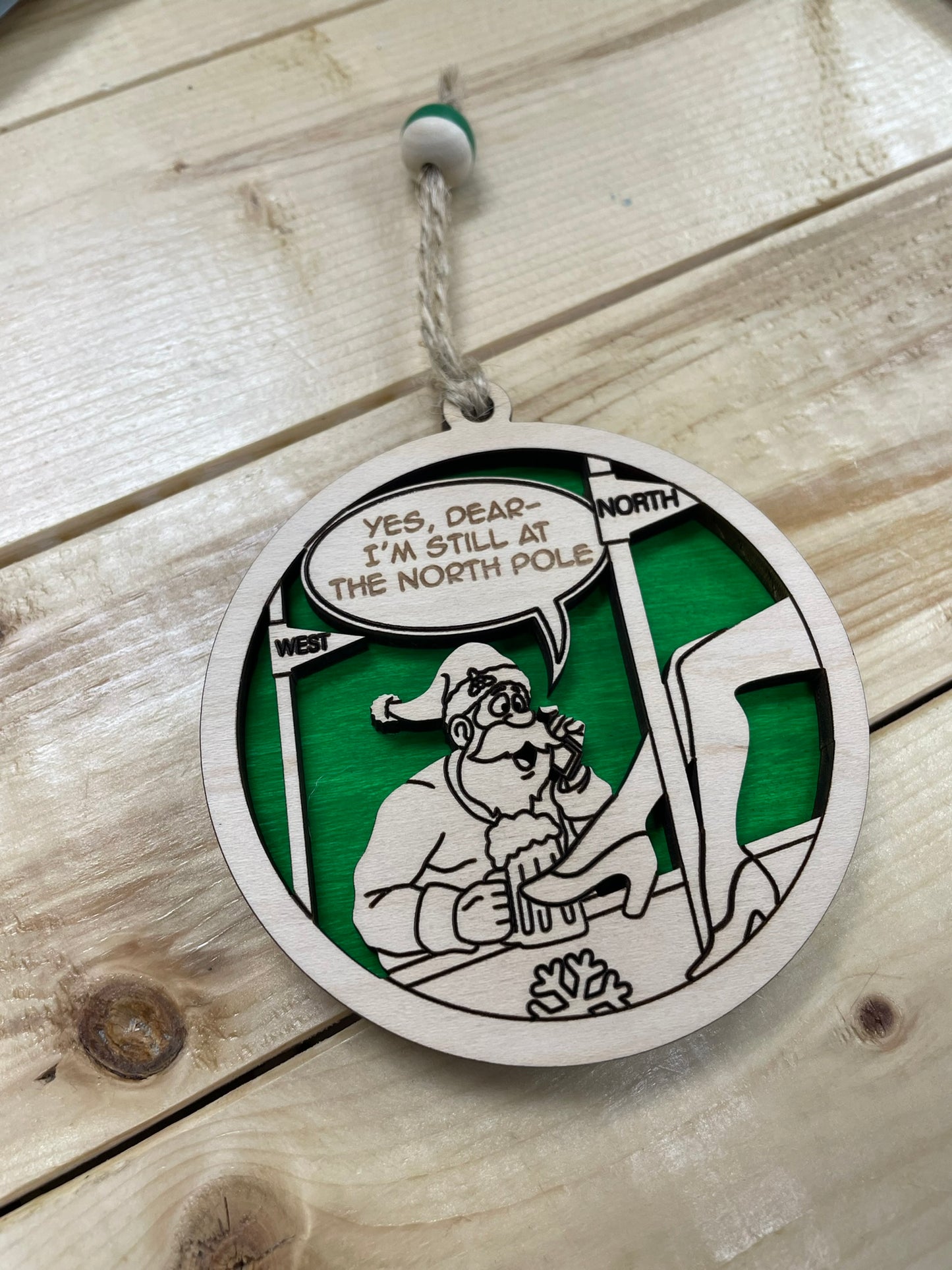 Naughty and Funny Ornament