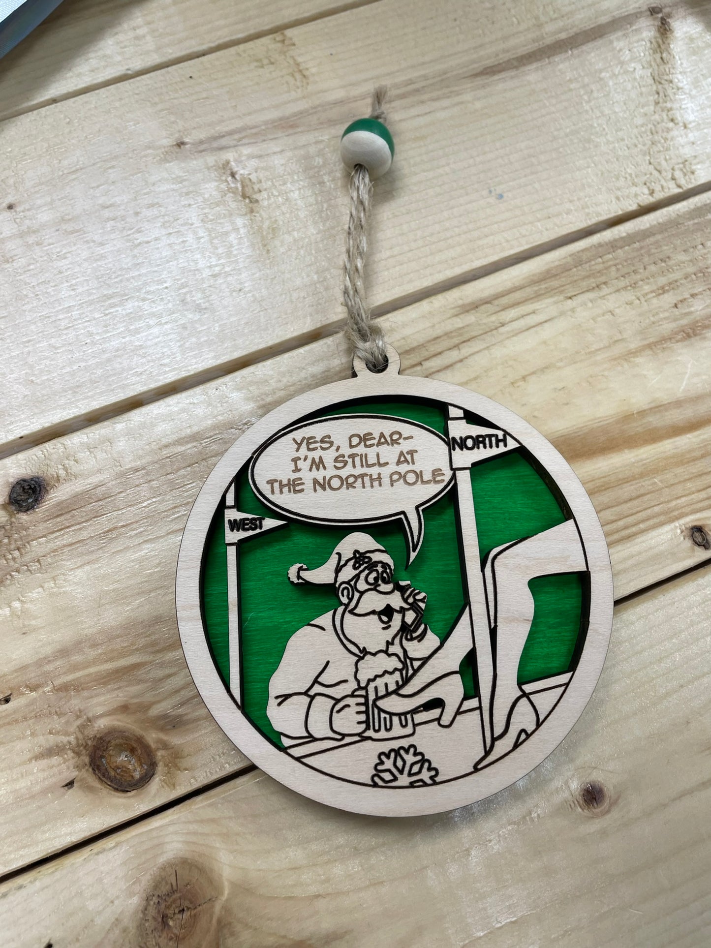 Naughty and Funny Ornament