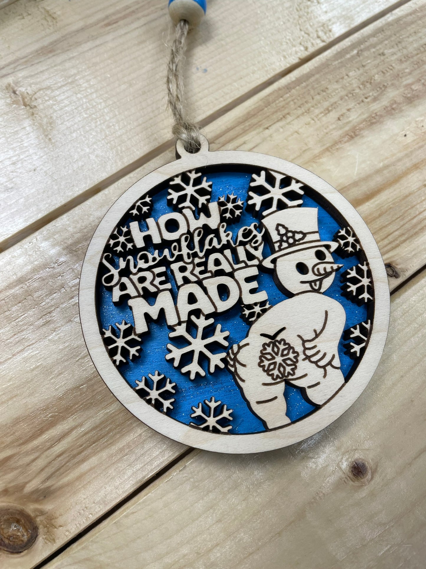 Naughty and Funny Ornament