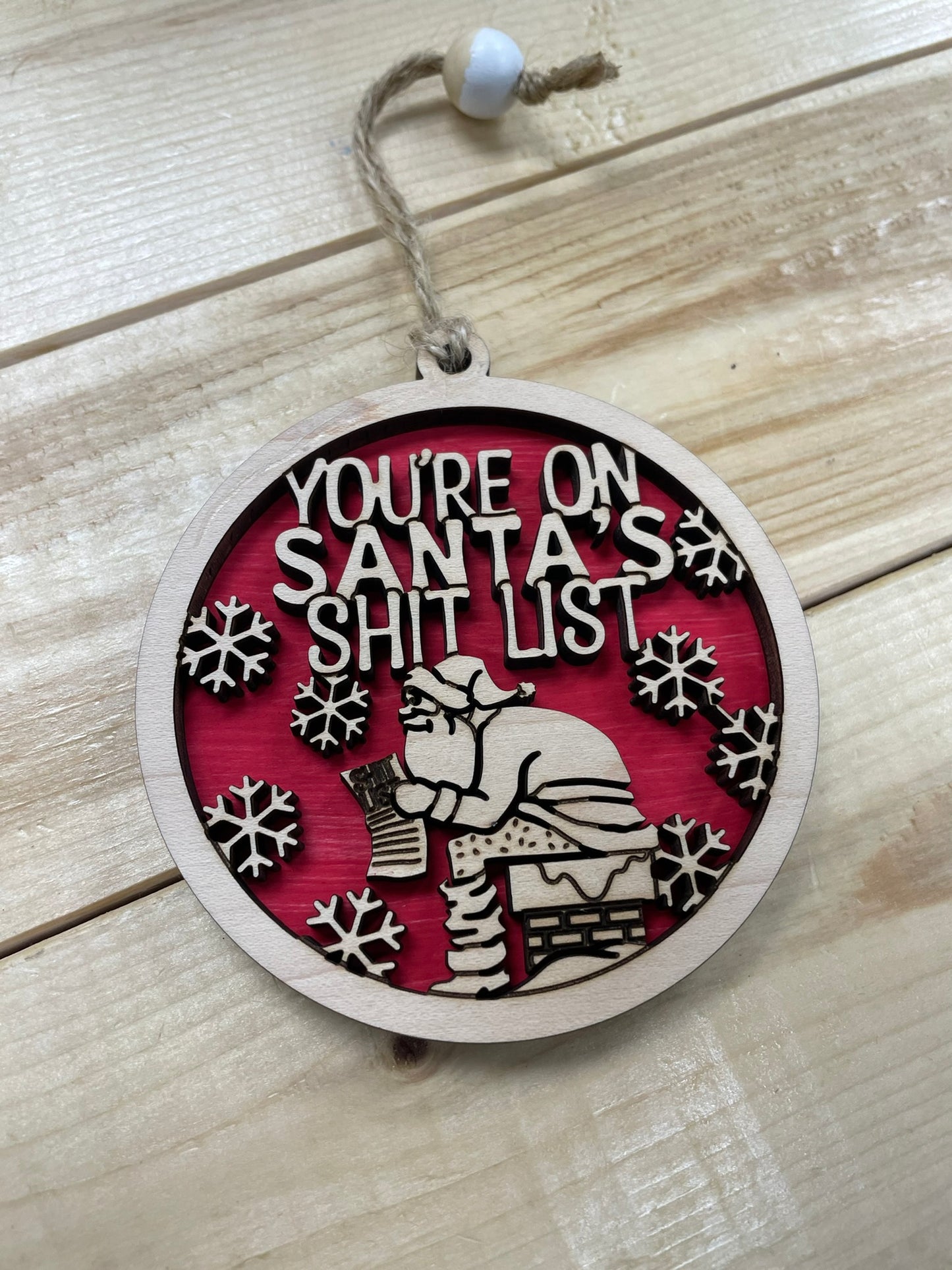 Naughty and Funny Ornament