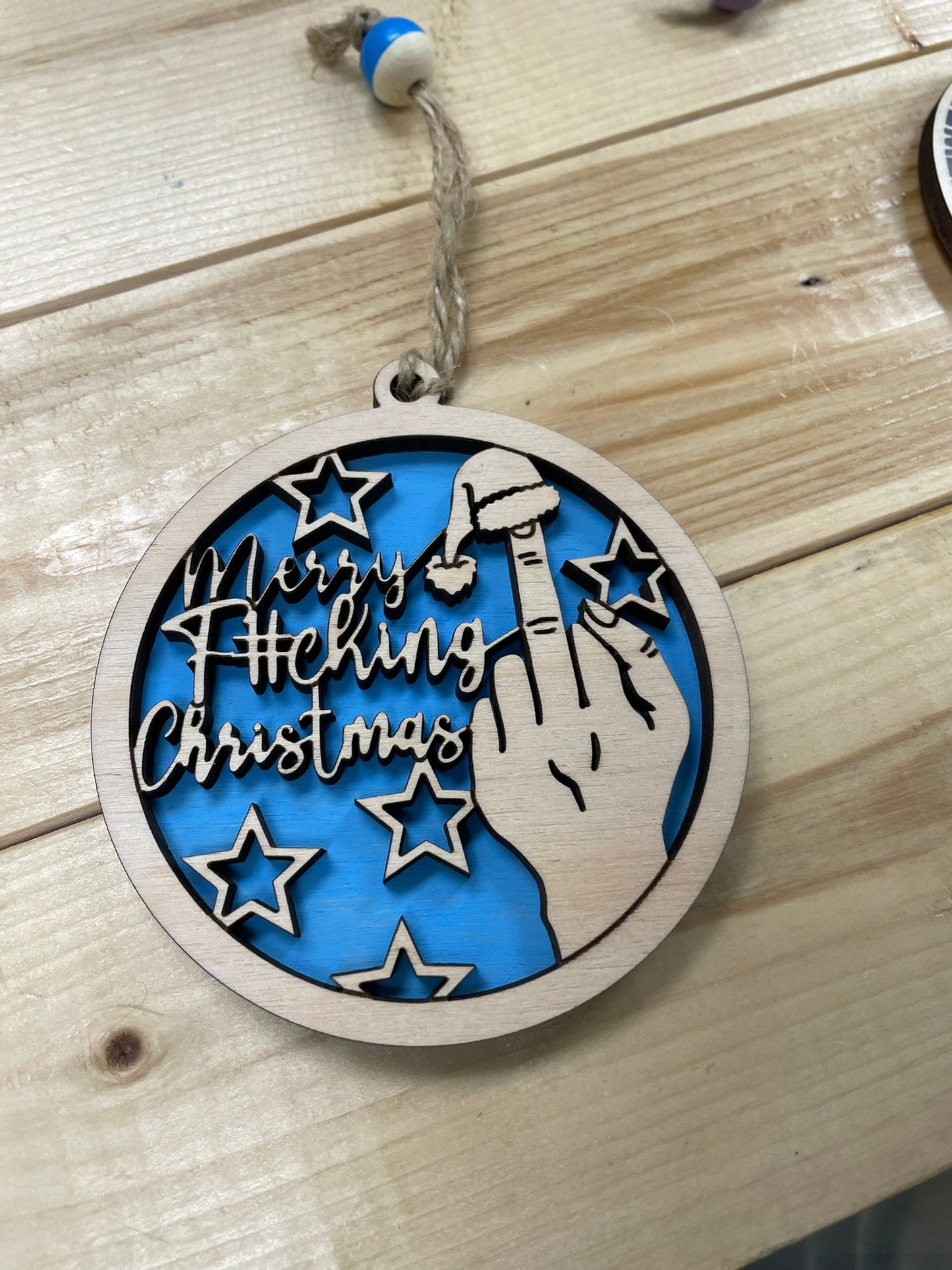 Naughty and Funny Ornament