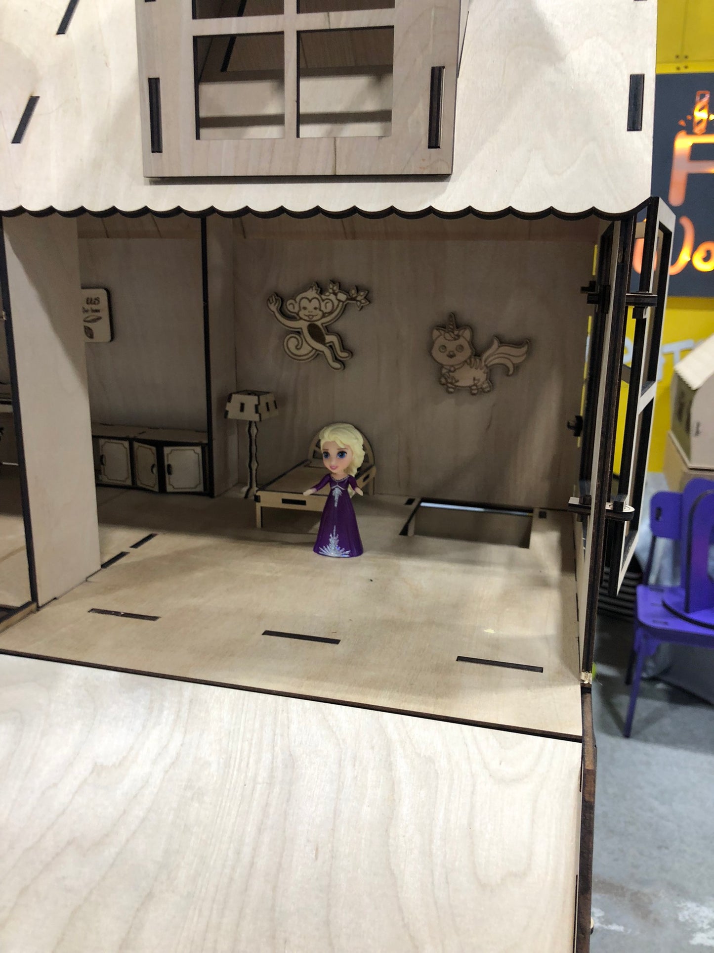 Modern Wooden Doll House