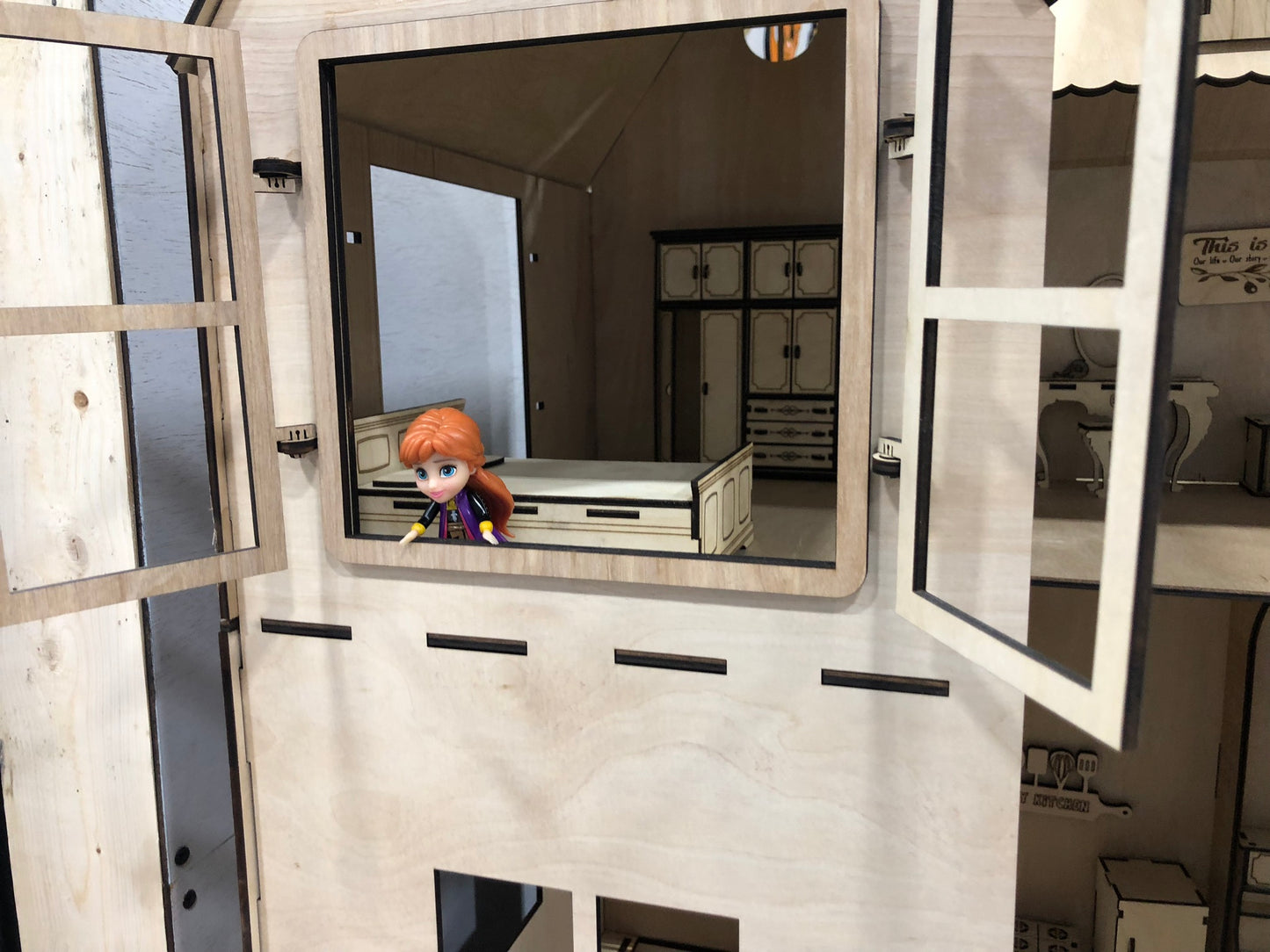Modern Wooden Doll House