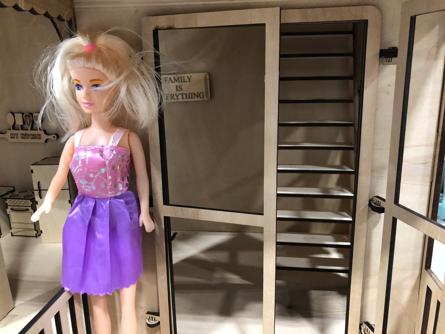 Modern Wooden Doll House