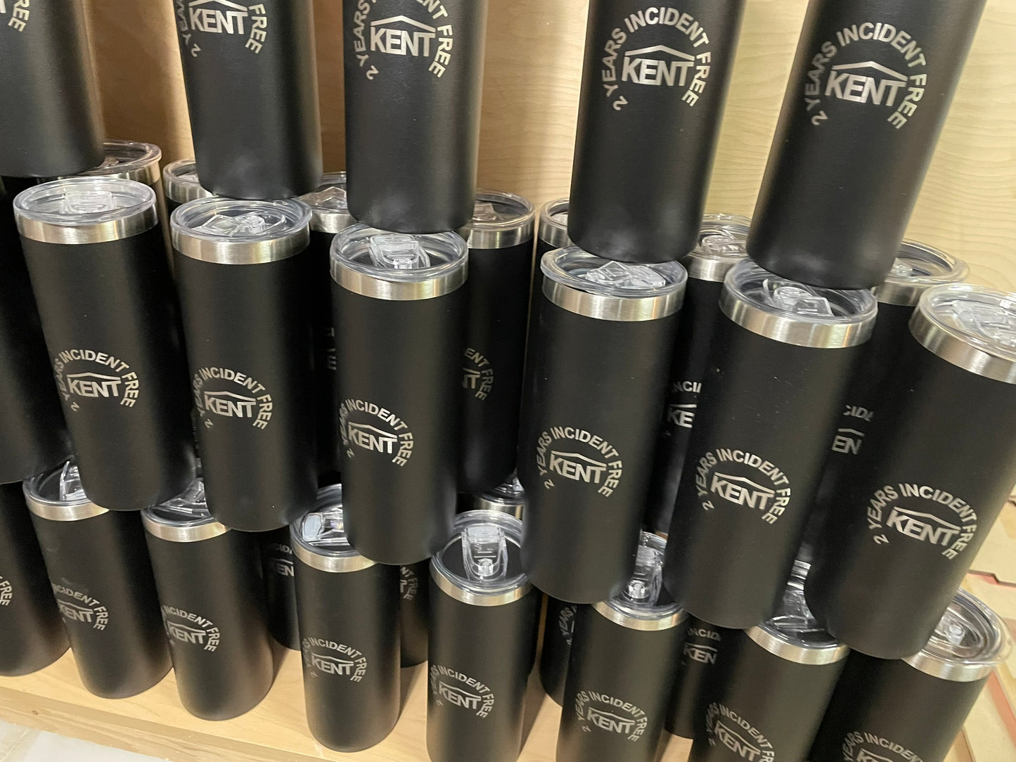 Custom Corporate Tumblers – Laser Engraved with Your Company Logo