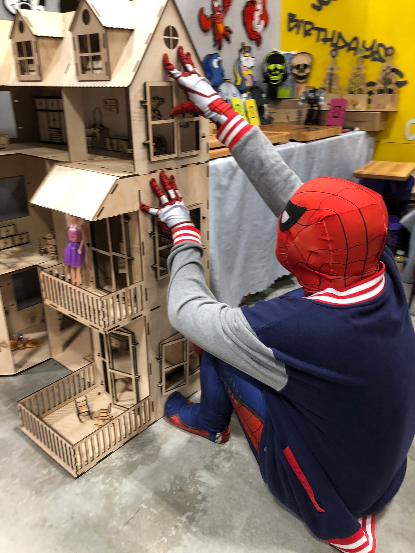 Modern Wooden Doll House