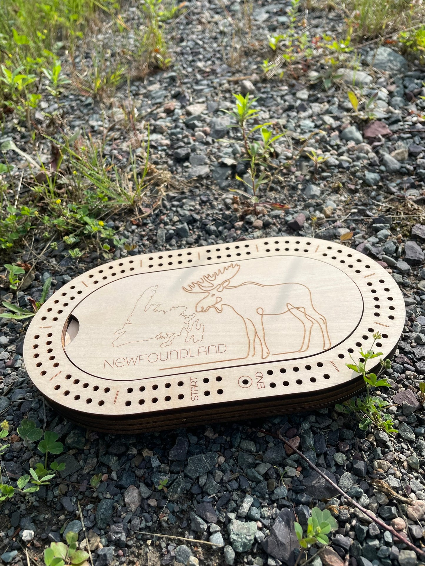 Travel Cribbage Board for 2 Players