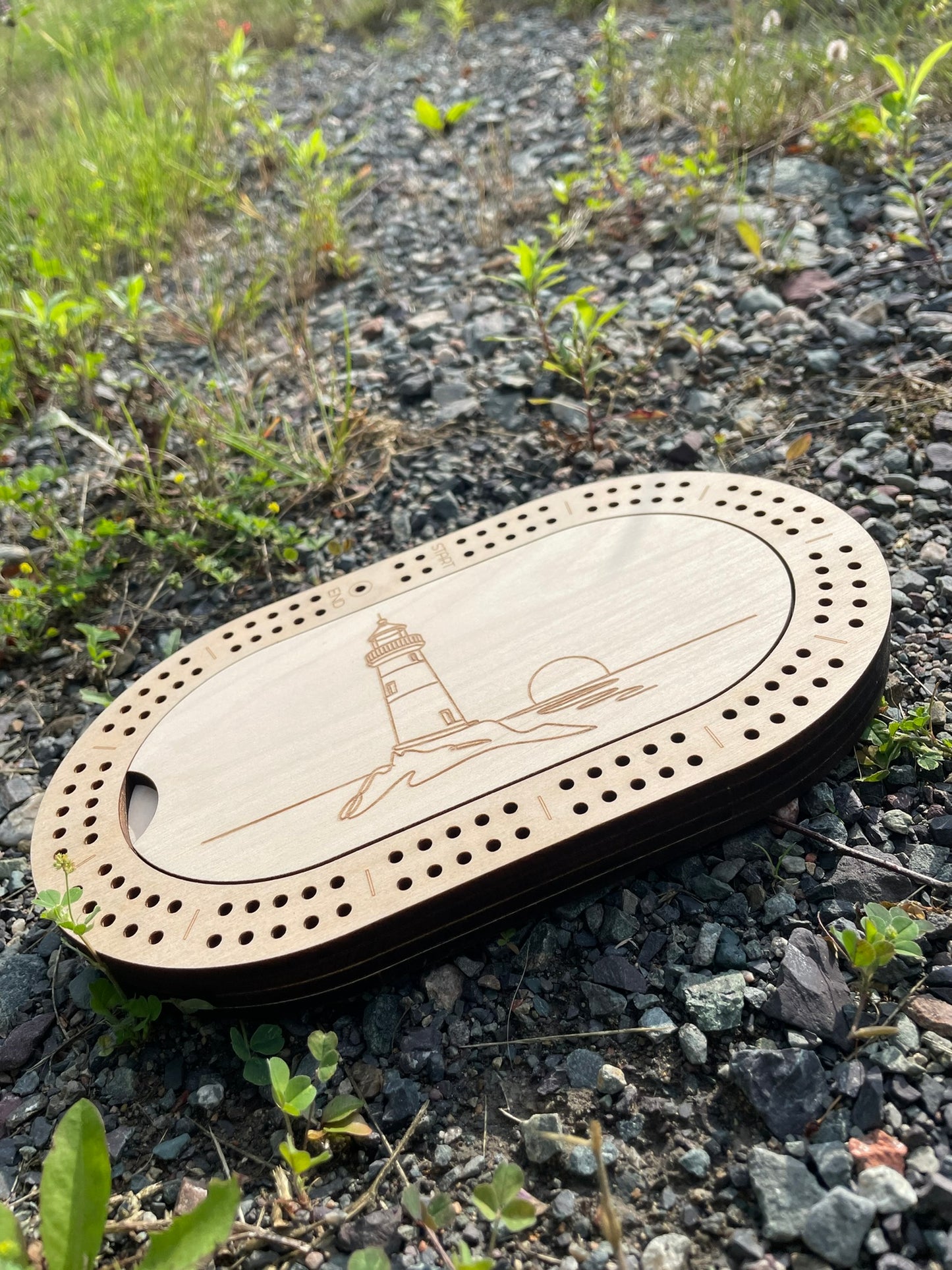 Travel Cribbage Board for 2 Players