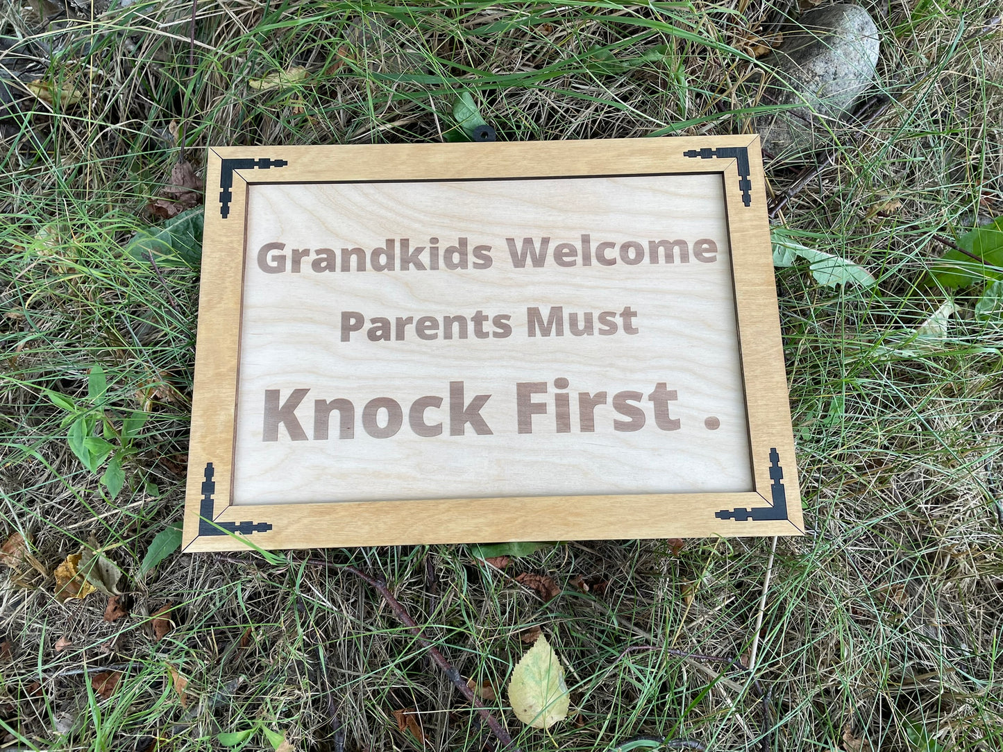 Funny Sign - Grandparents sign