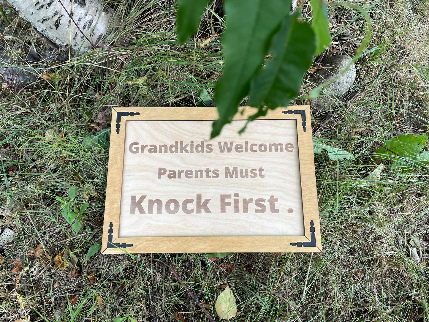 Funny Sign - Grandparents sign