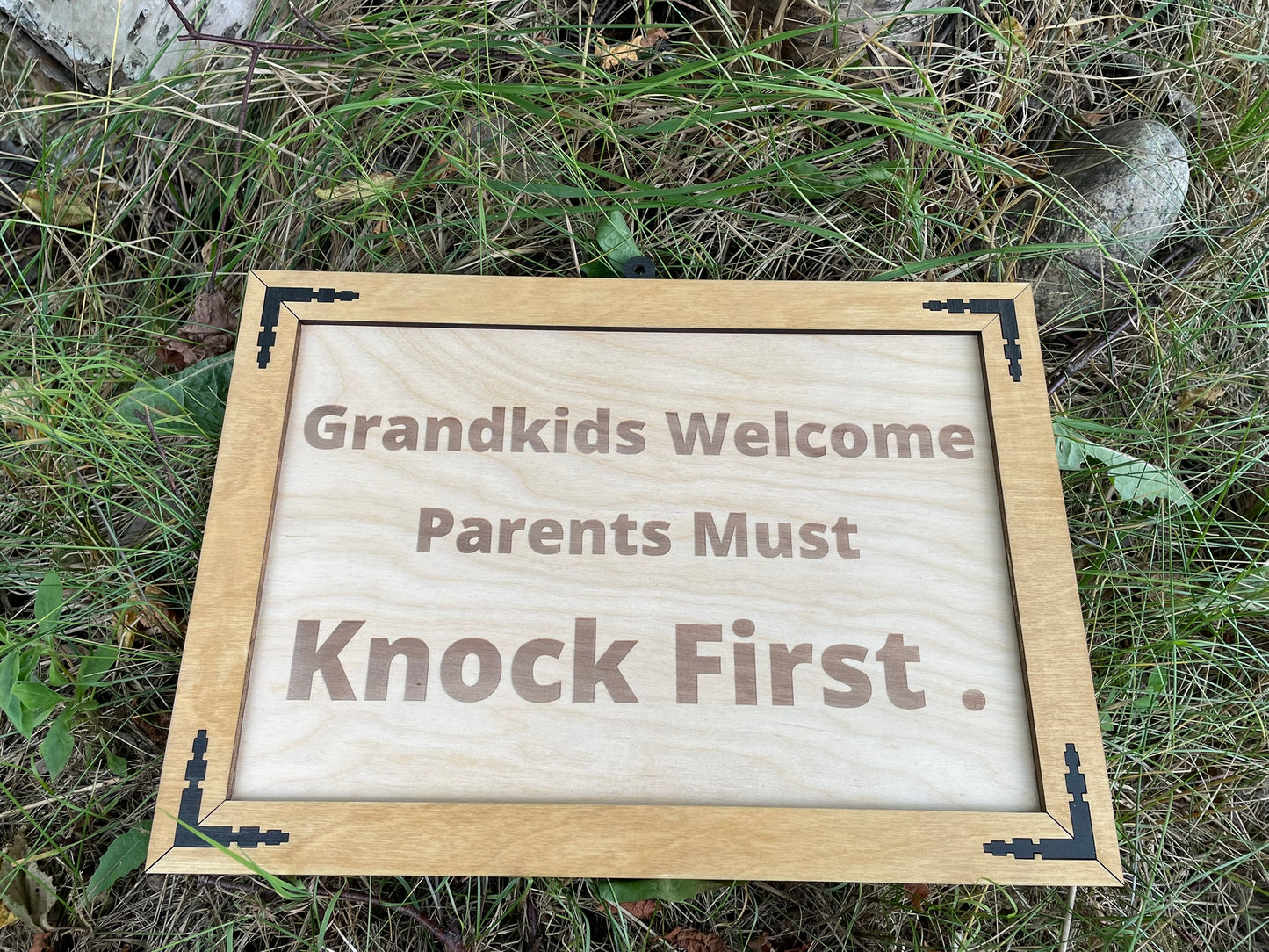 Funny Sign - Grandparents sign