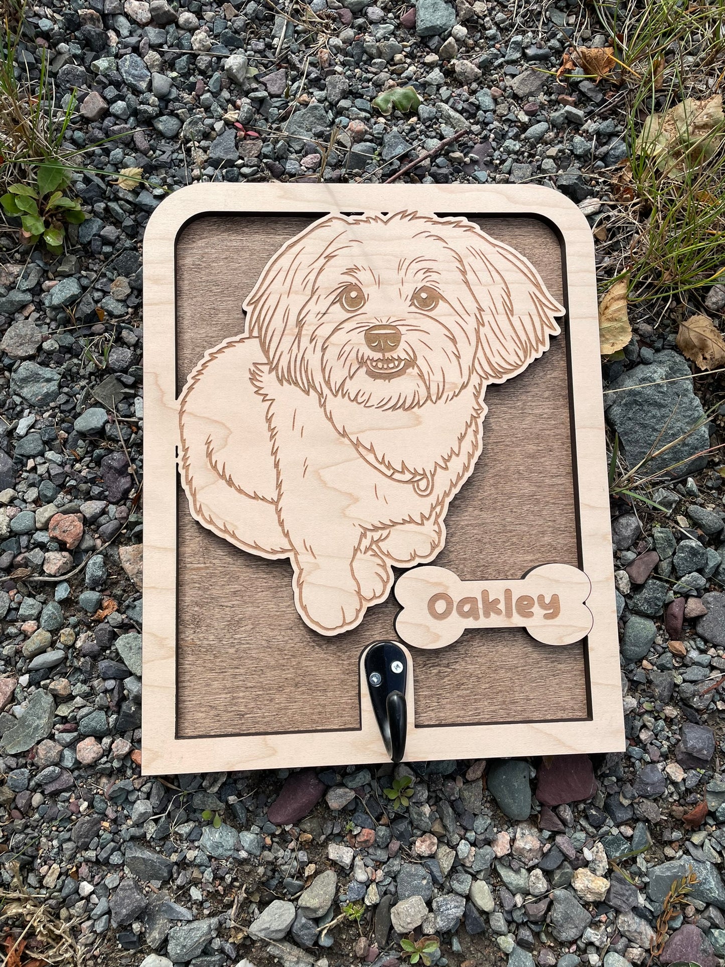 Custom Pet Portrait – Ornament, Leash Holder, or Fridge Magnet