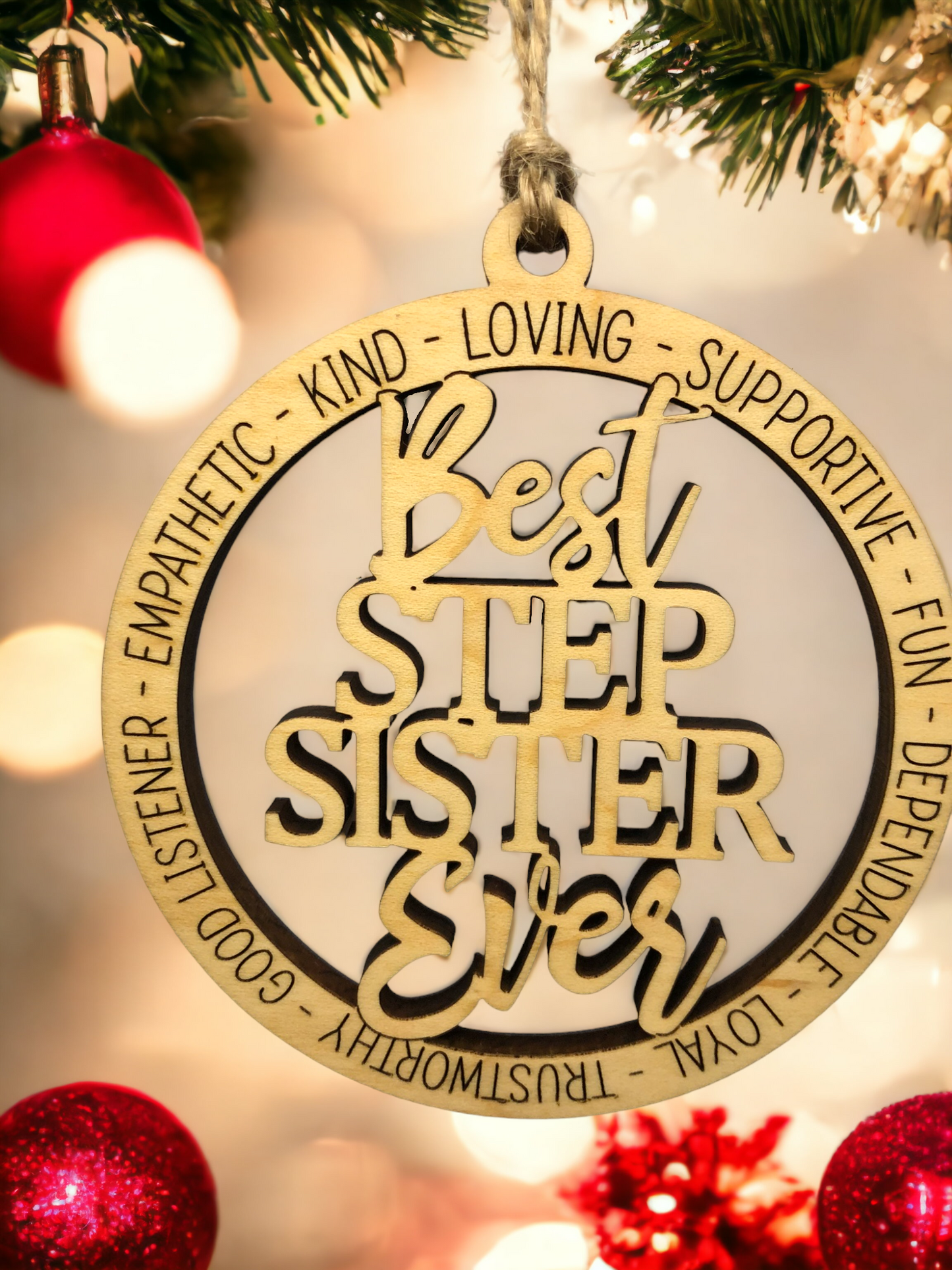 Step Family Ornament
