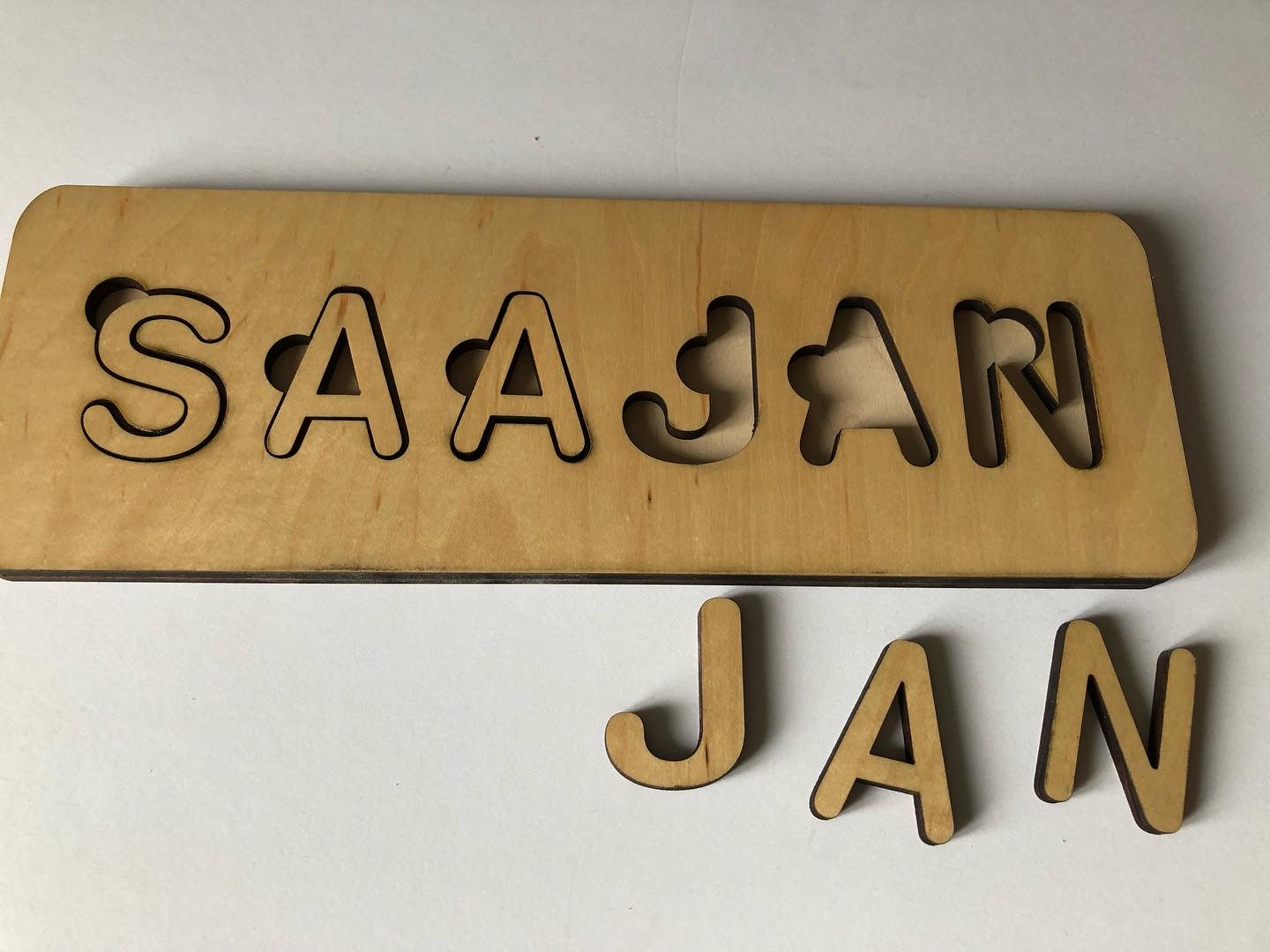 Personalized Wooden Name Puzzle