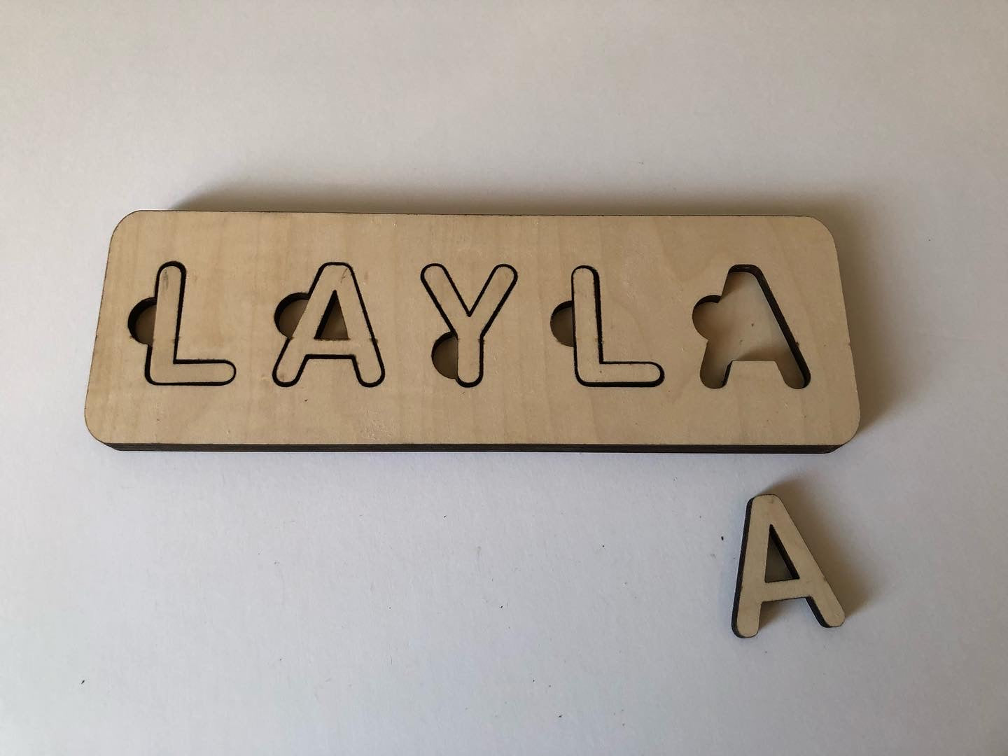 Personalized Wooden Name Puzzle