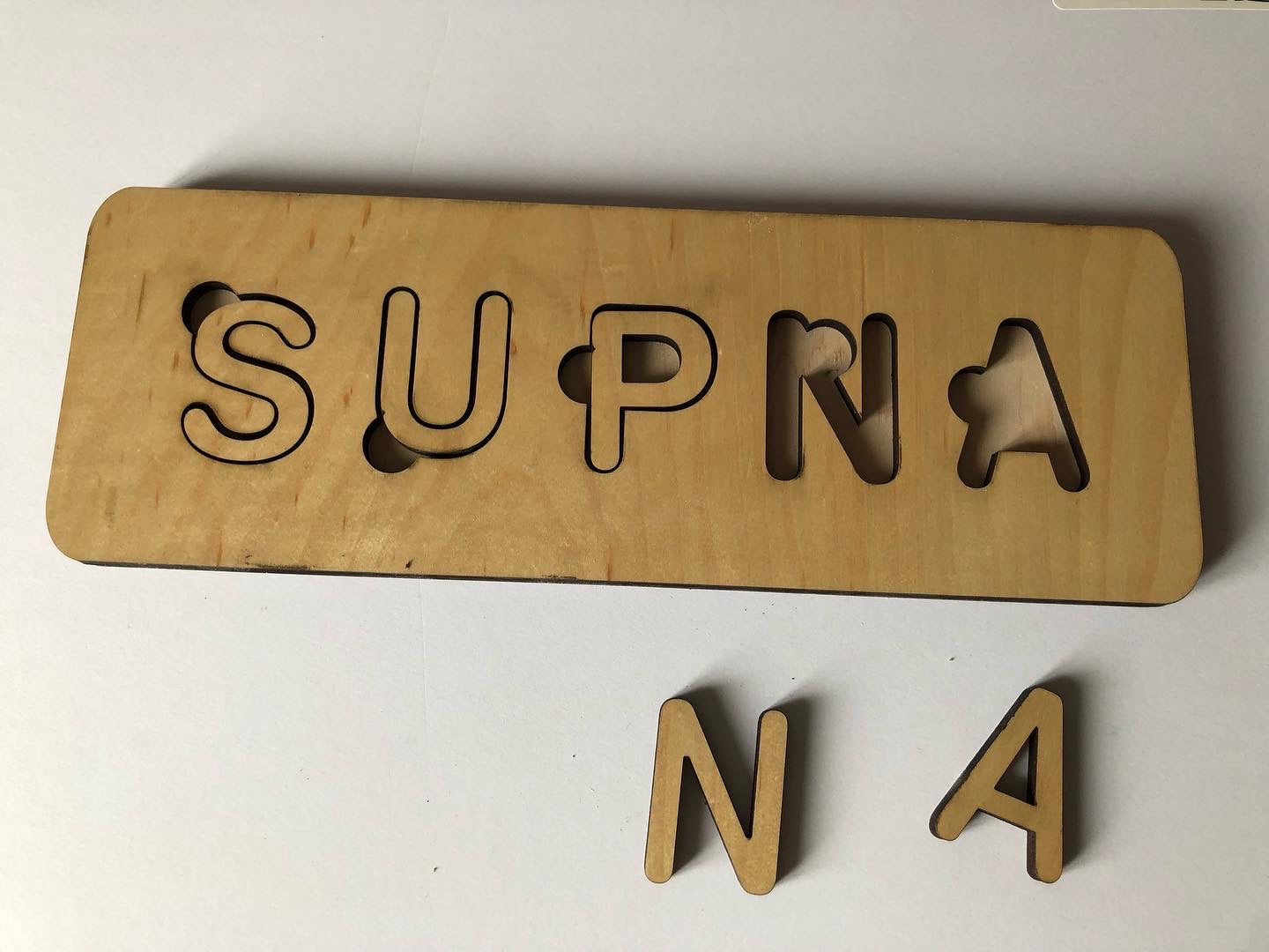 Personalized Wooden Name Puzzle