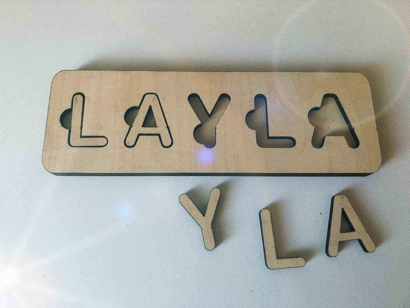 Personalized Wooden Name Puzzle