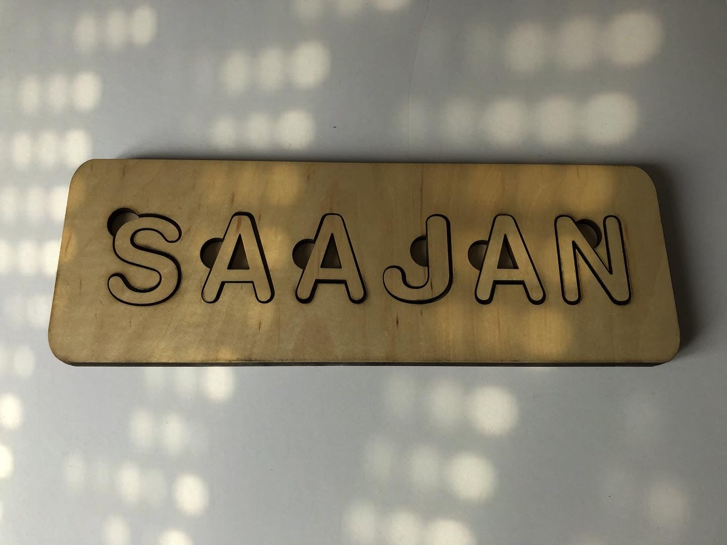 Personalized Wooden Name Puzzle