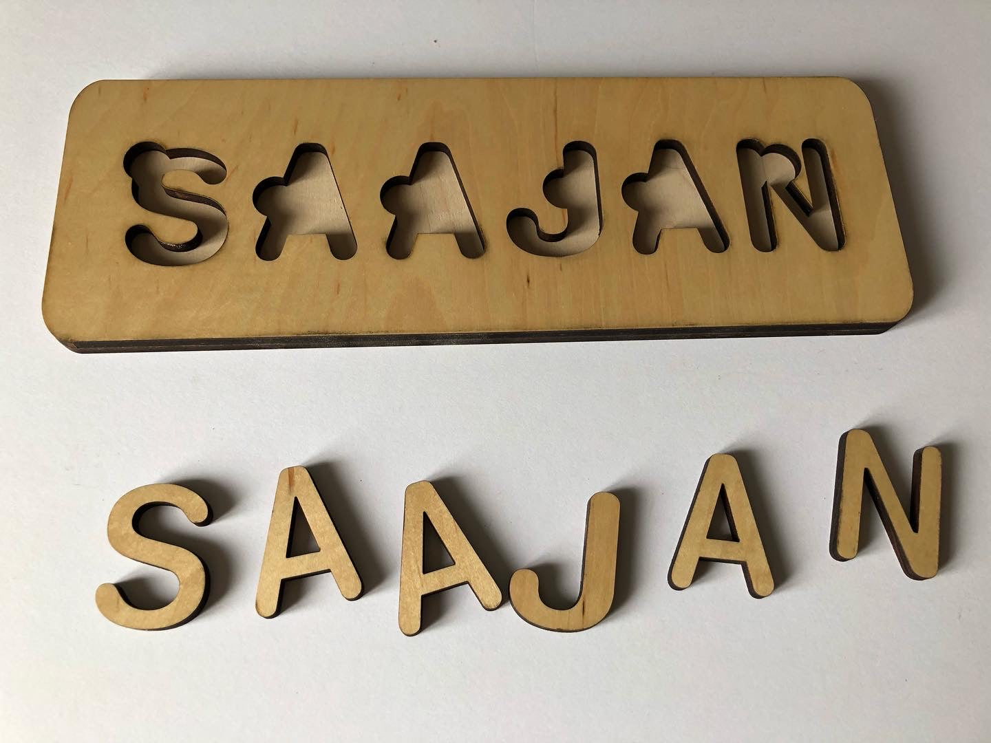 Personalized Wooden Name Puzzle