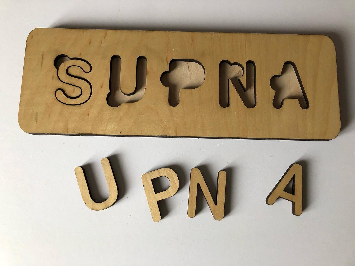 Personalized Wooden Name Puzzle