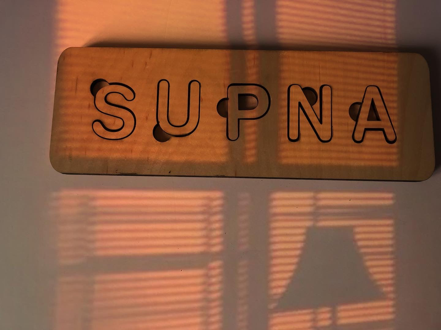 Personalized Wooden Name Puzzle
