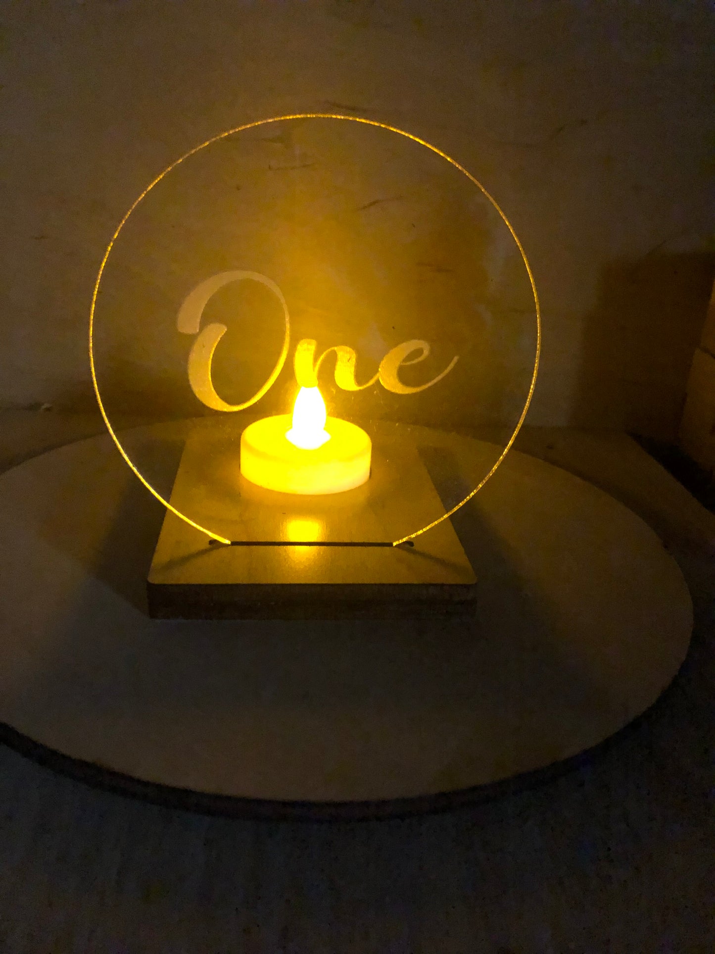 Wedding table Sign