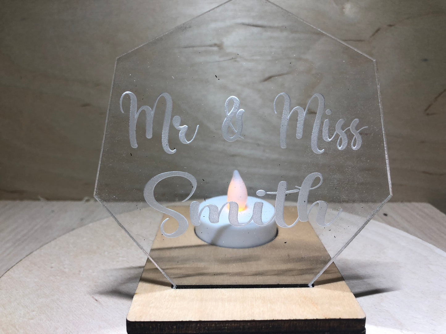 Wedding table Sign