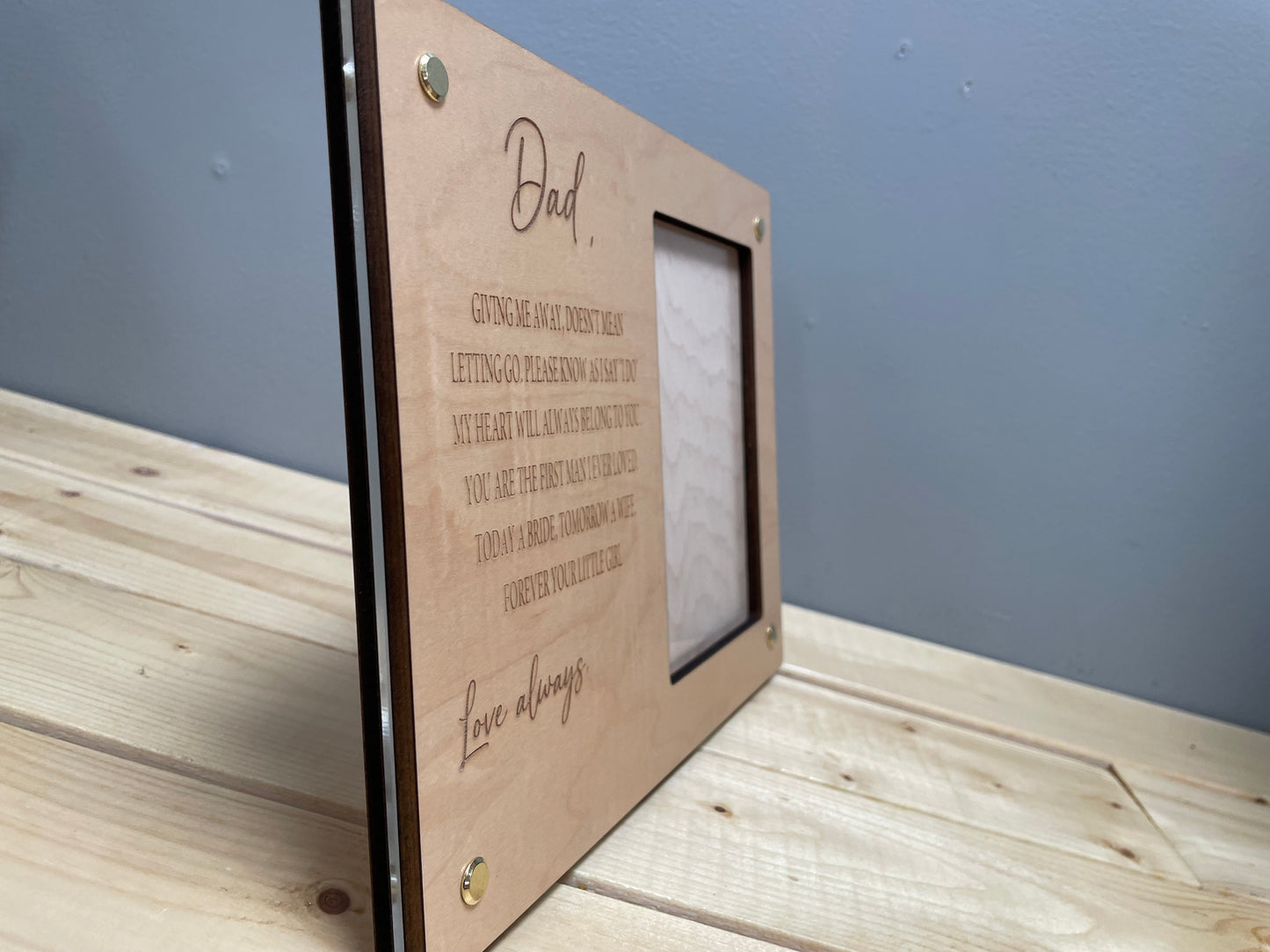 Wedding photo frame