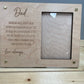 Wedding photo frame