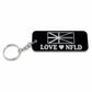 Newfoundland Acrylic Keychain | 709 NFLD & Love NFLD | Laser Engraved Souvenir | Made in Newfoundland, Canada