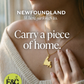 Newfoundland Map Necklace