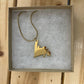 Newfoundland Map Necklace