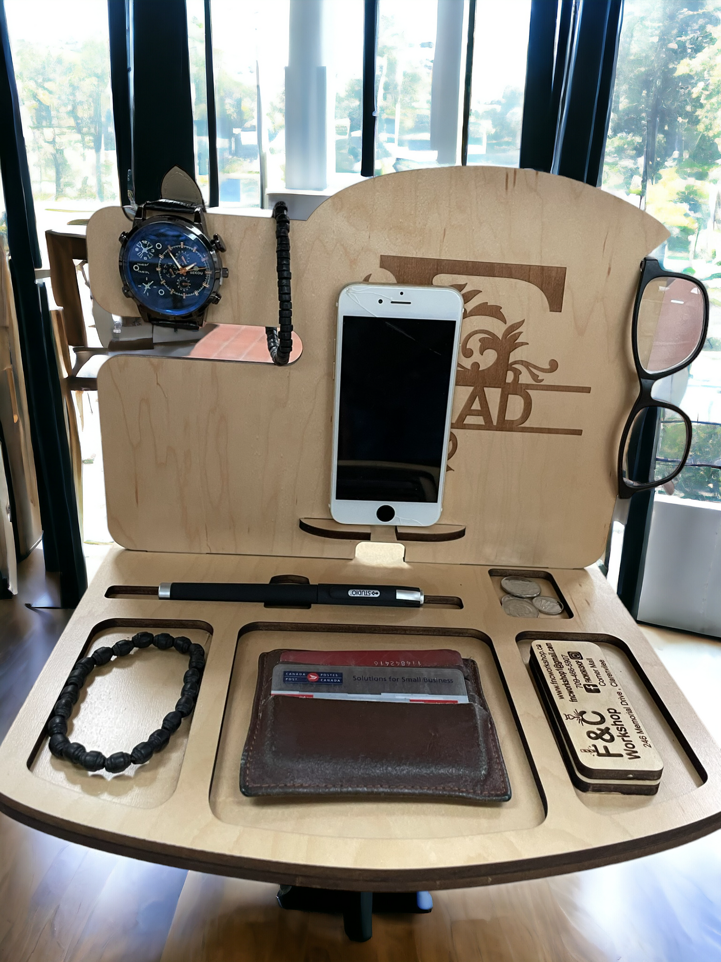 Wooden Docking Station