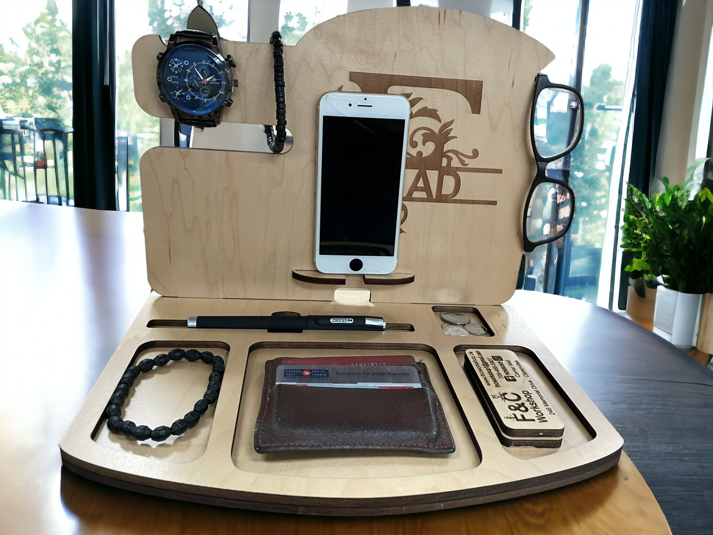 Wooden Docking Station