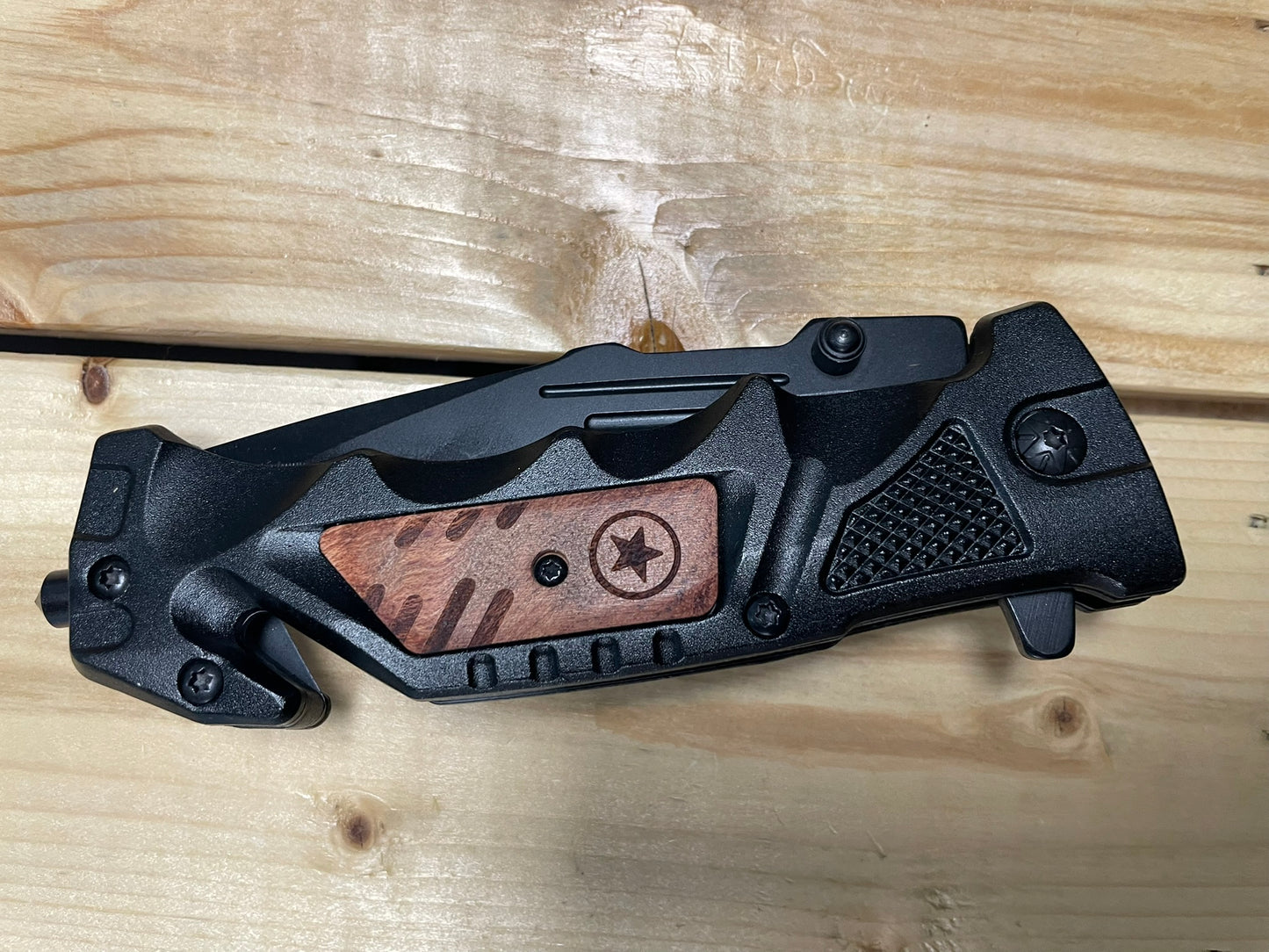 Personalized Engraved Knife Gift Set with Wooden Box